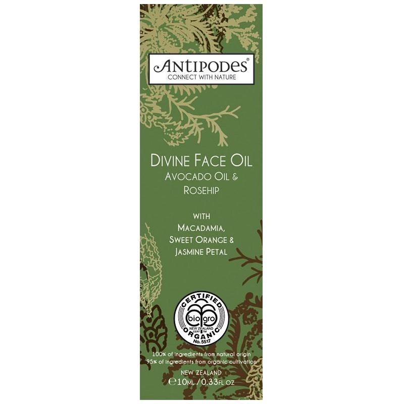 Antipodes Organic Divine Face Oil Organic Avocado Oil & Rosehip 10ml