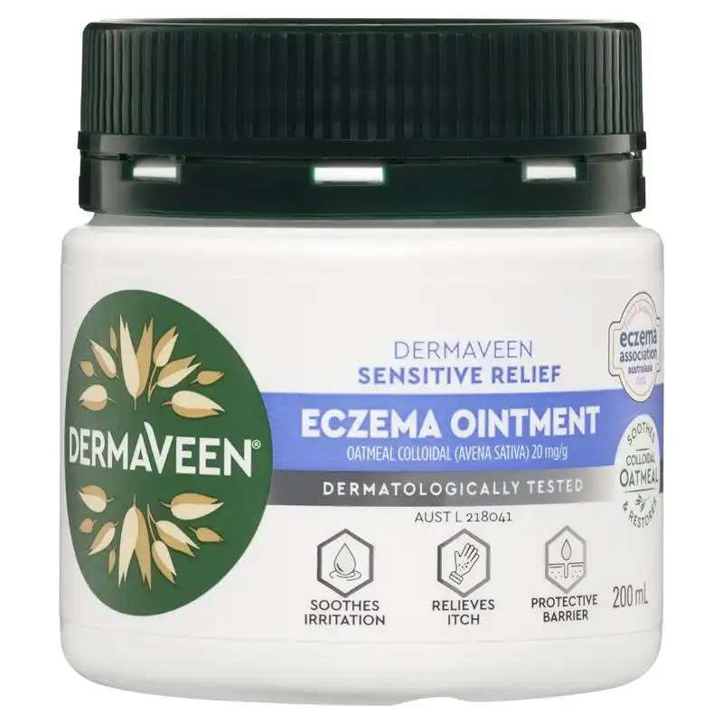 DermaVeen Sensitive Relief Eczema Ointment 200ml