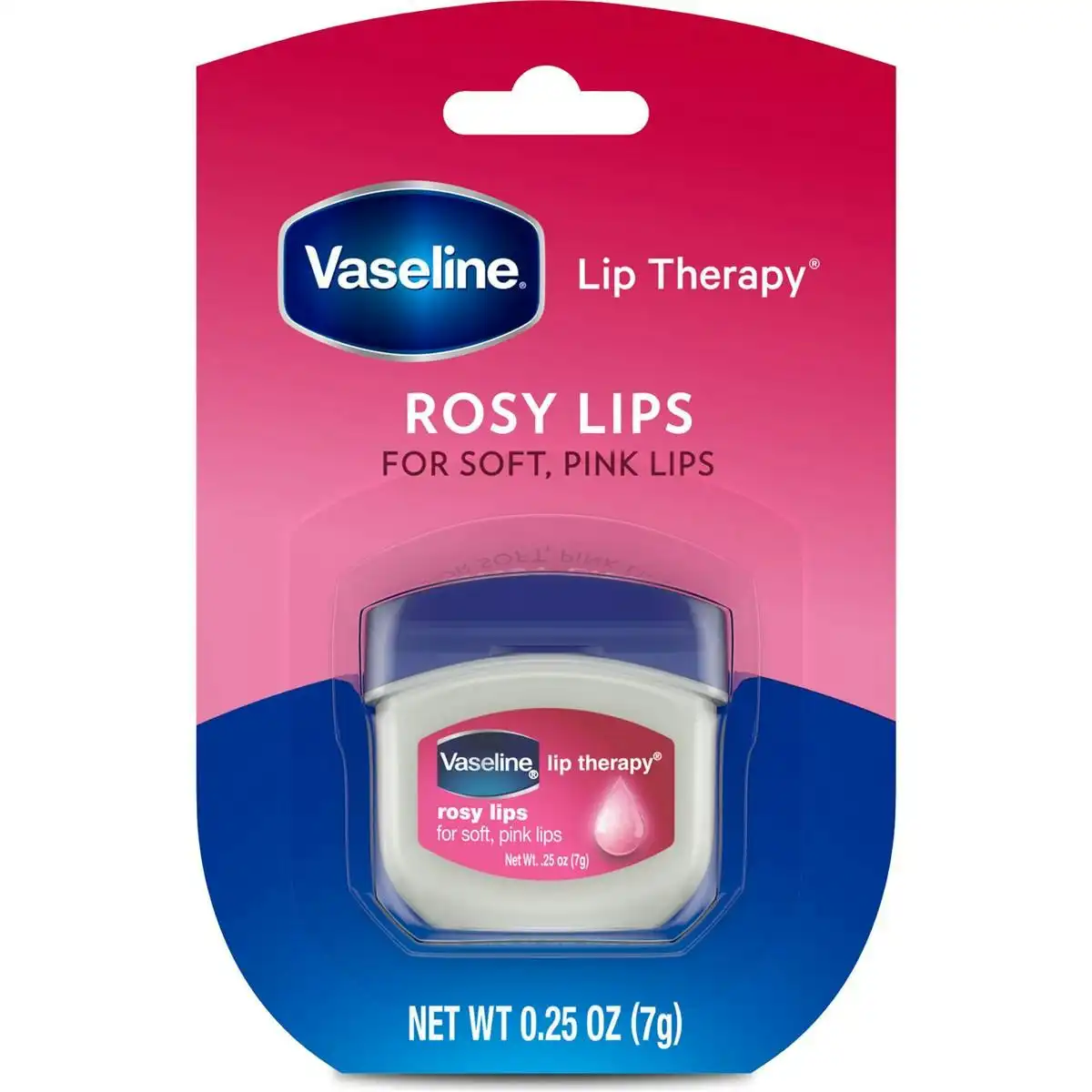 Vaseline Lip Care Tub Rosy 7g