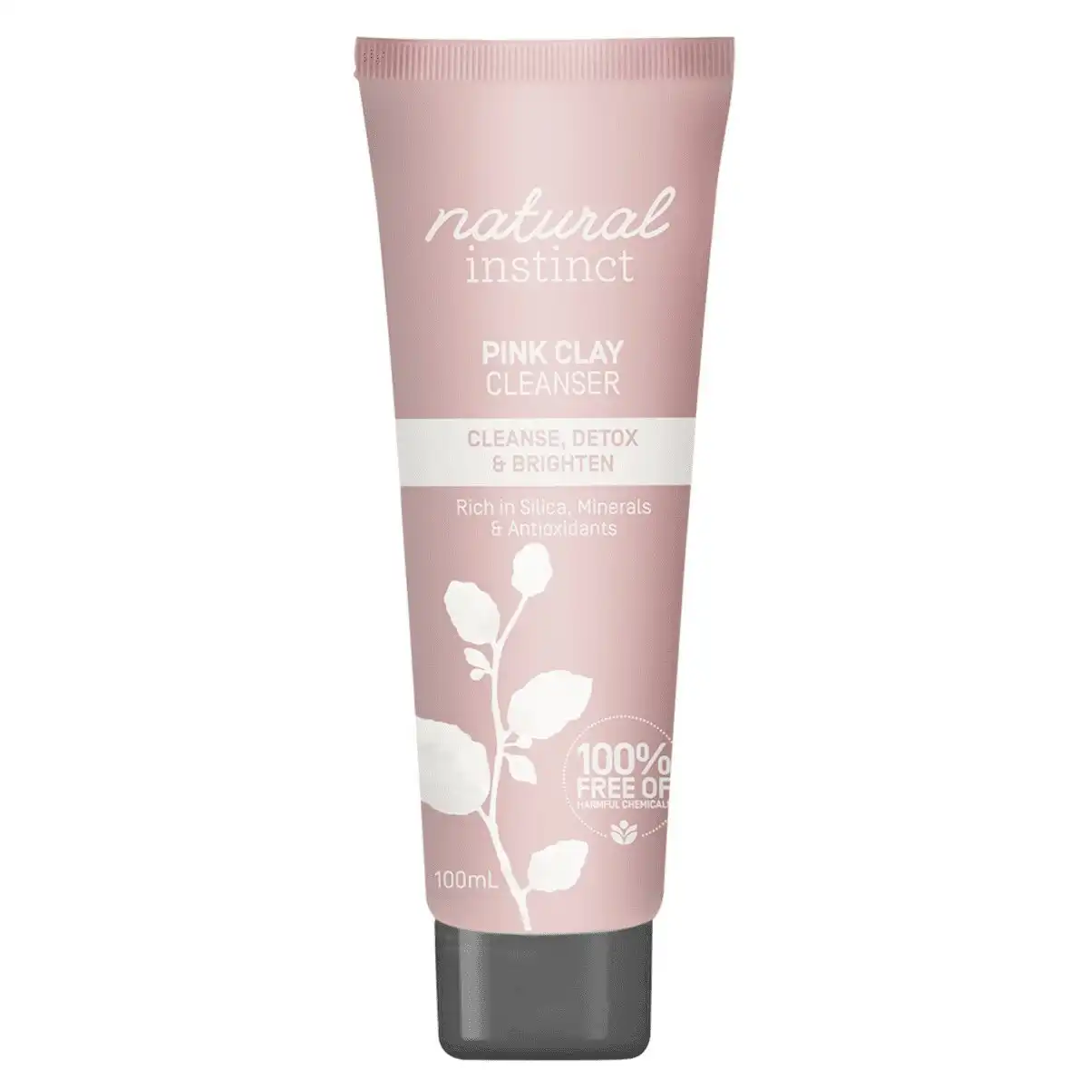 Natural Instinct Pink Clay Cleanser 100ml