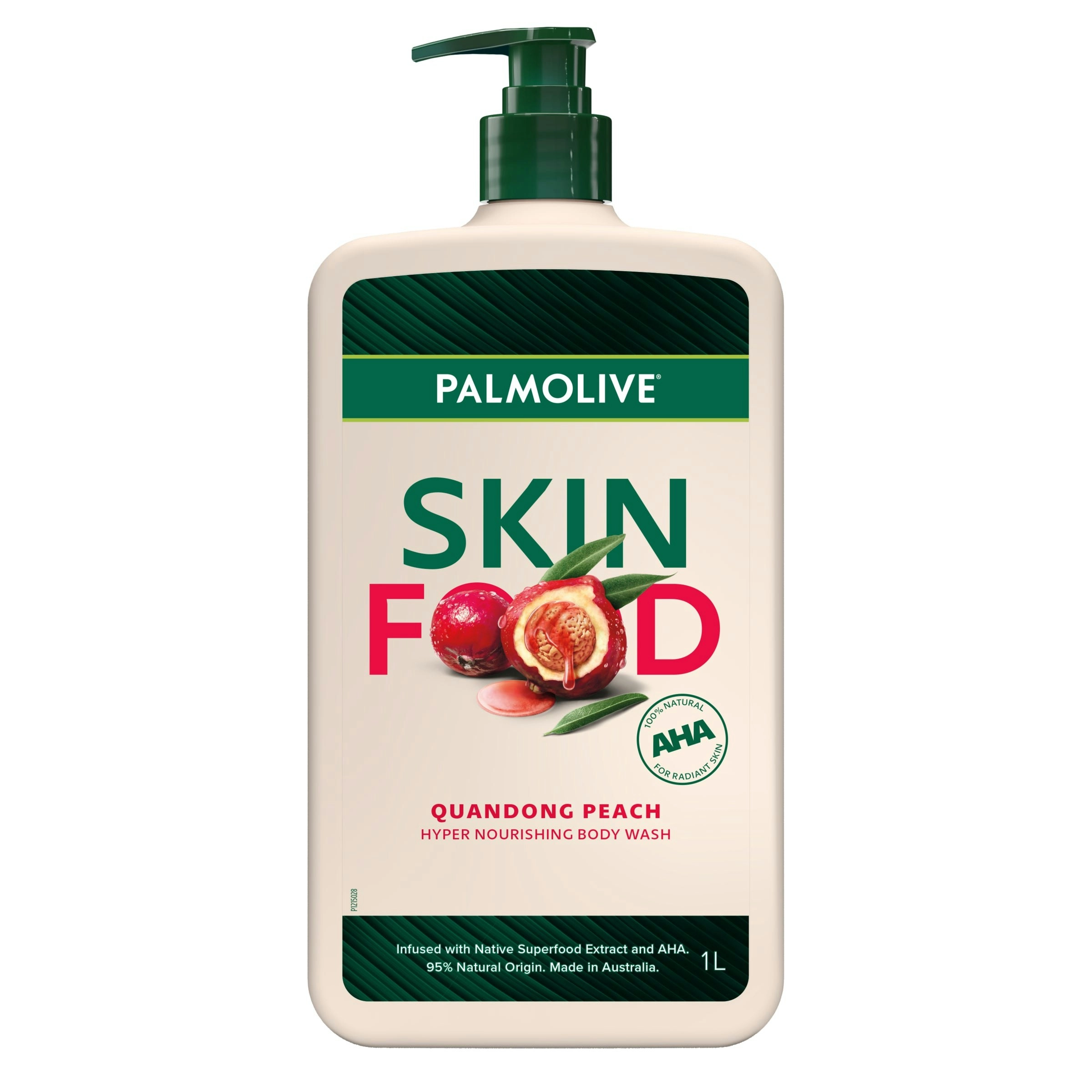 Palmolive Skin Food Body Wash Quandong Peach 1 Litre