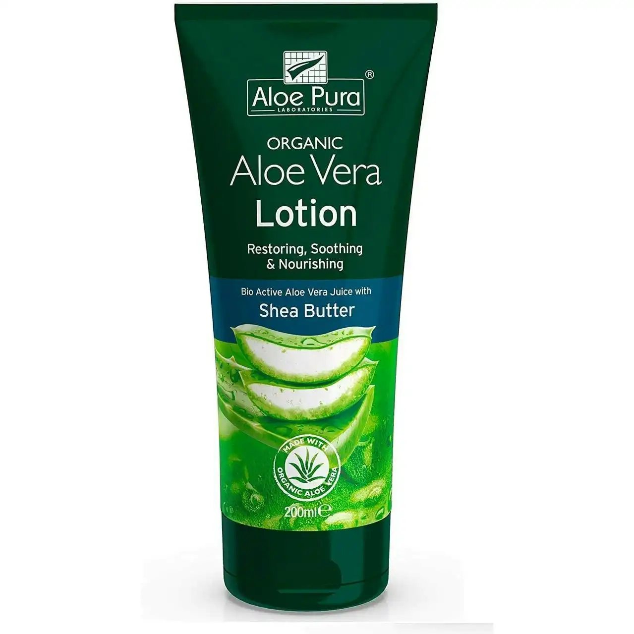 Aloe Pura Aloe Vera Lotion With Shea Butter 200ml