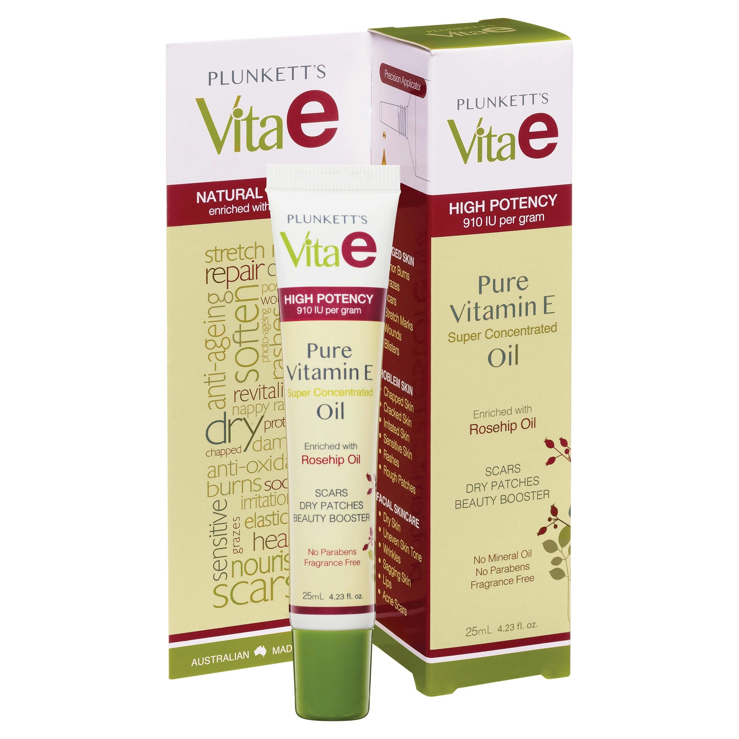 Plunkett's Vita E Pure Vitamin E Oil 25ml