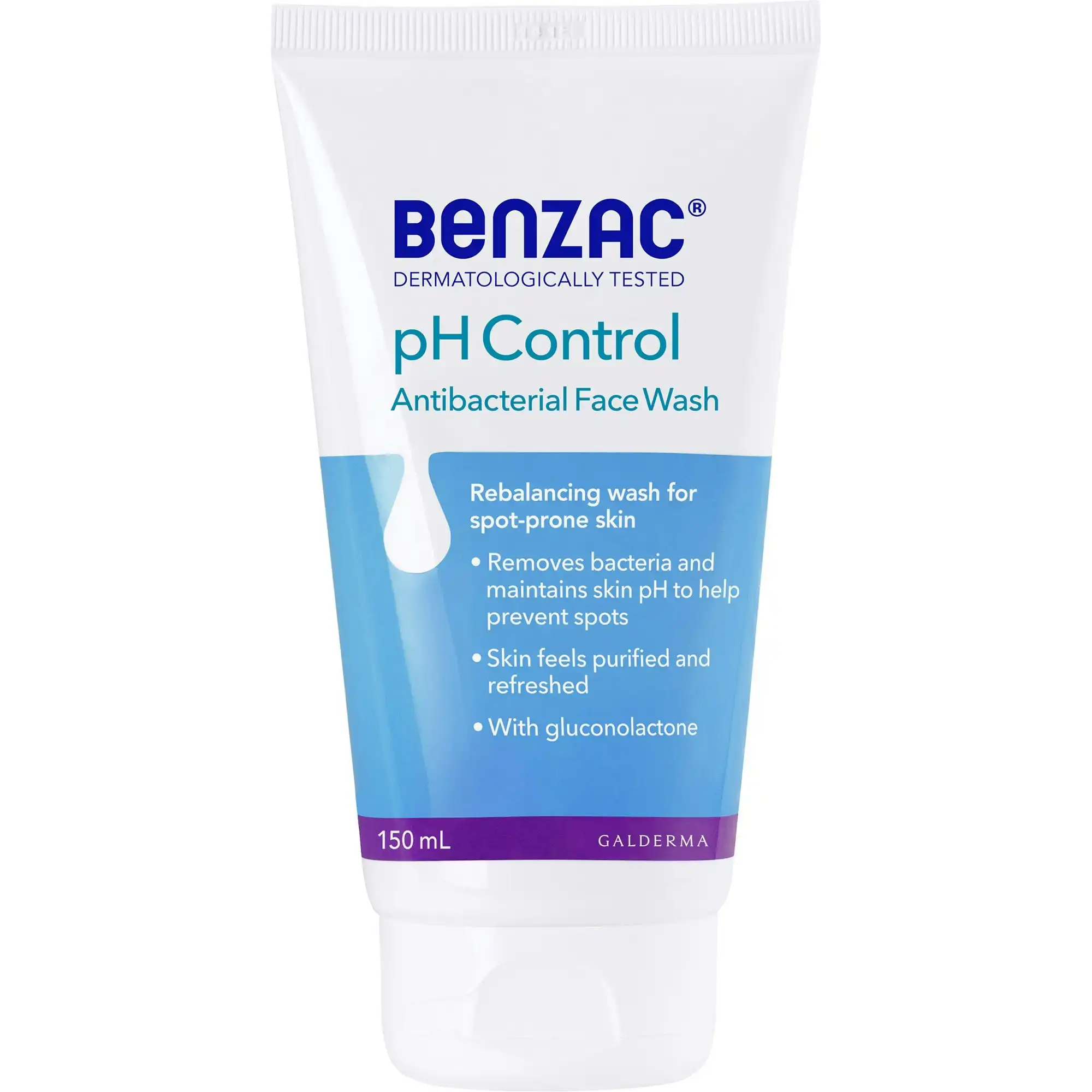 Benzac Ph Control Antibacterial Face Wash 150ml