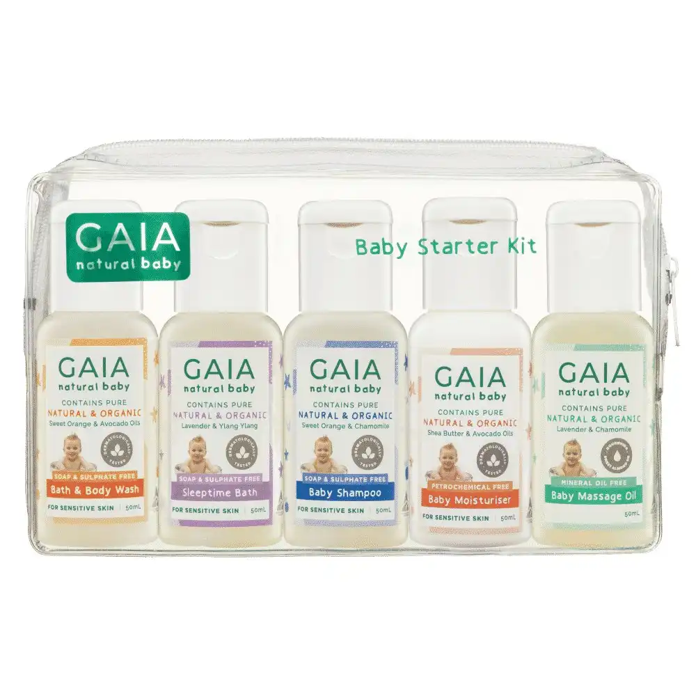 Gaia Natural Baby Starter Kit 5 x 50ml