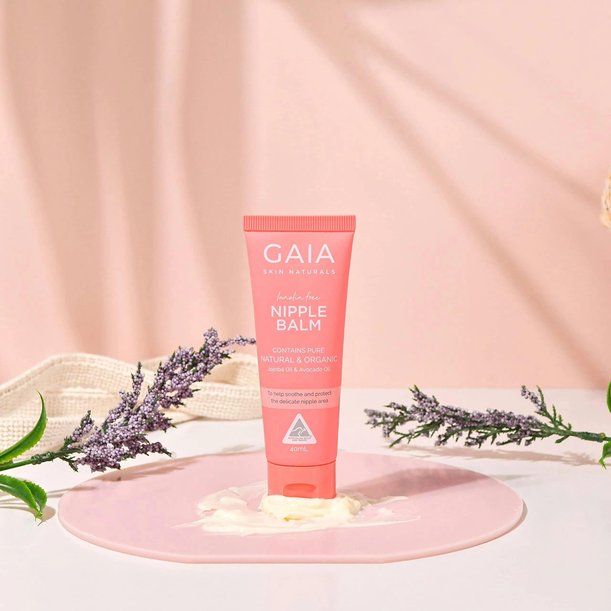 Gaia Pure Pregnancy Nipple Balm 40ML