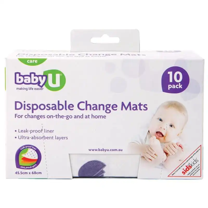 Baby U Disposable Change Mats 10