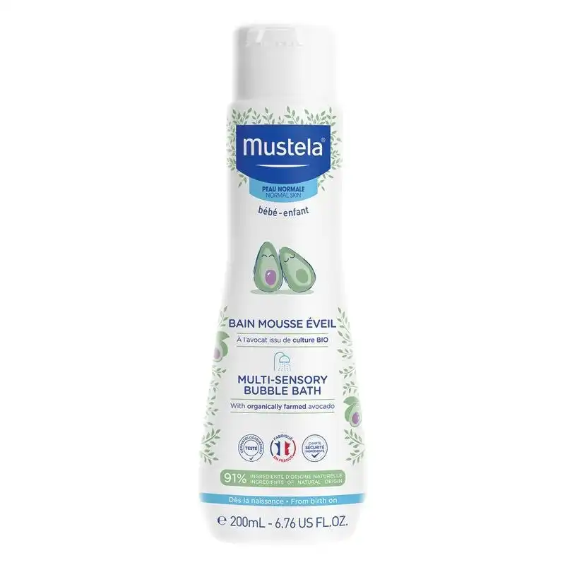 MUSTELA Multi-Sensory Bubble Bath 200ml