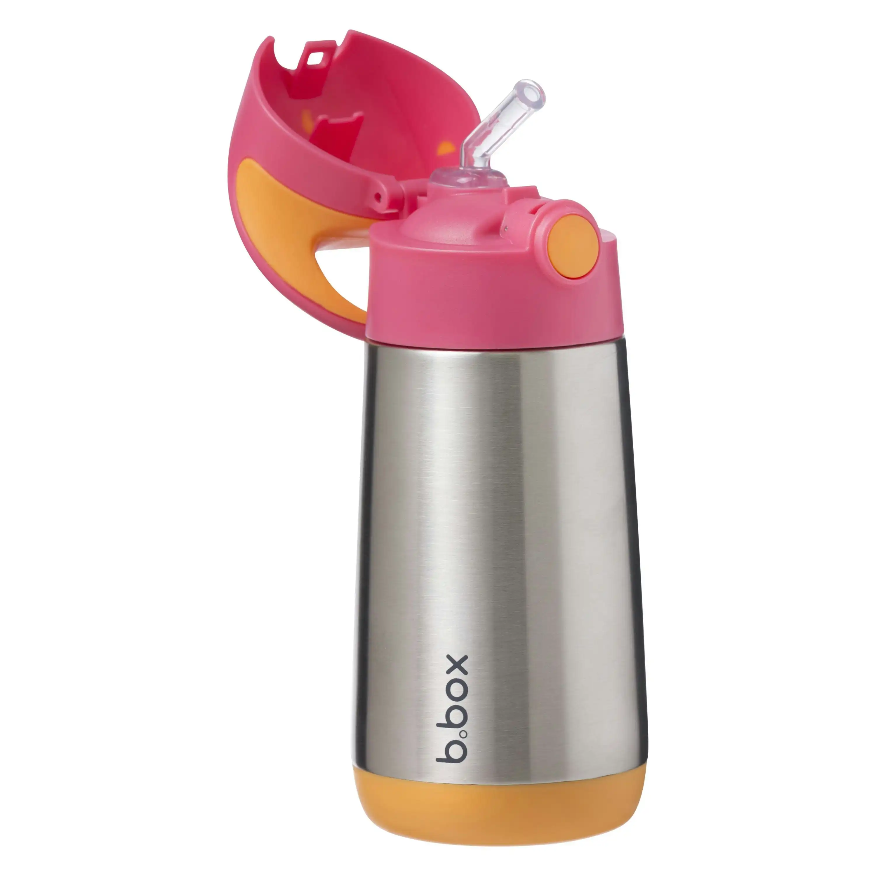 b.box Insulated Drink Bottle Strawberry Shake