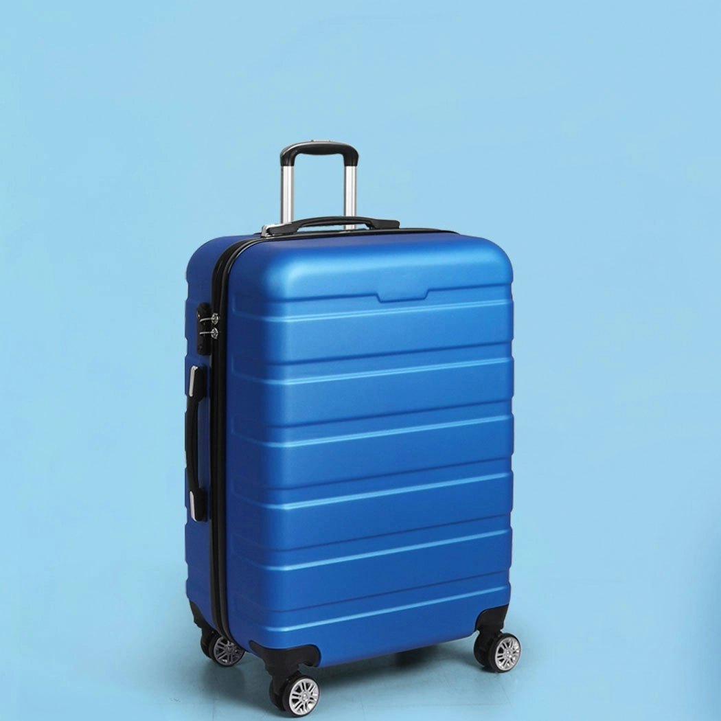 Slimbridge 28"Luggage Case Suitcase Travel Packing TSA Lock Hard Shell Case Blue