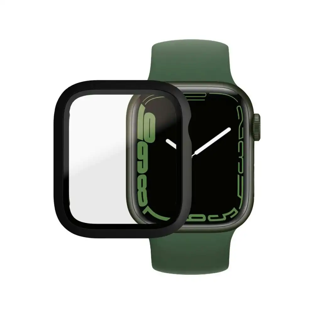 PanzerGlass Full Body Apple Watch 7 41mm Screen Protector - Black