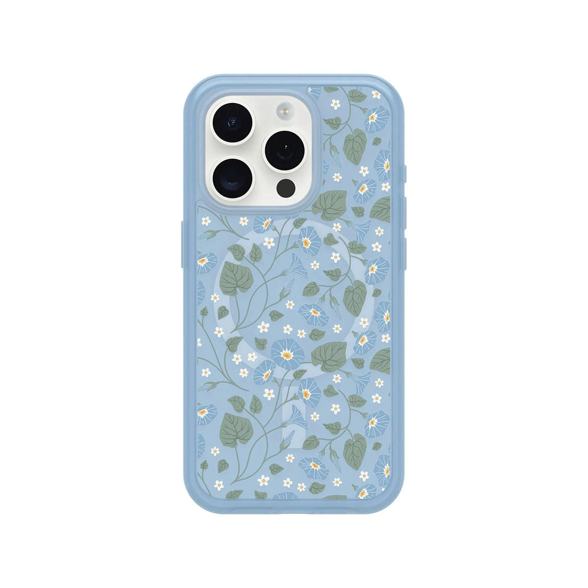 Otterbox Symmetry MagSafe Phone Case For iPhone 15 Pro - Dawn Floral