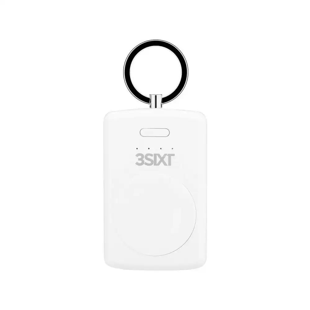 3sixT JetPak Apple Watch Power Bank Keyring 1000mAh Watch Series 6/SE/5/4/3/2