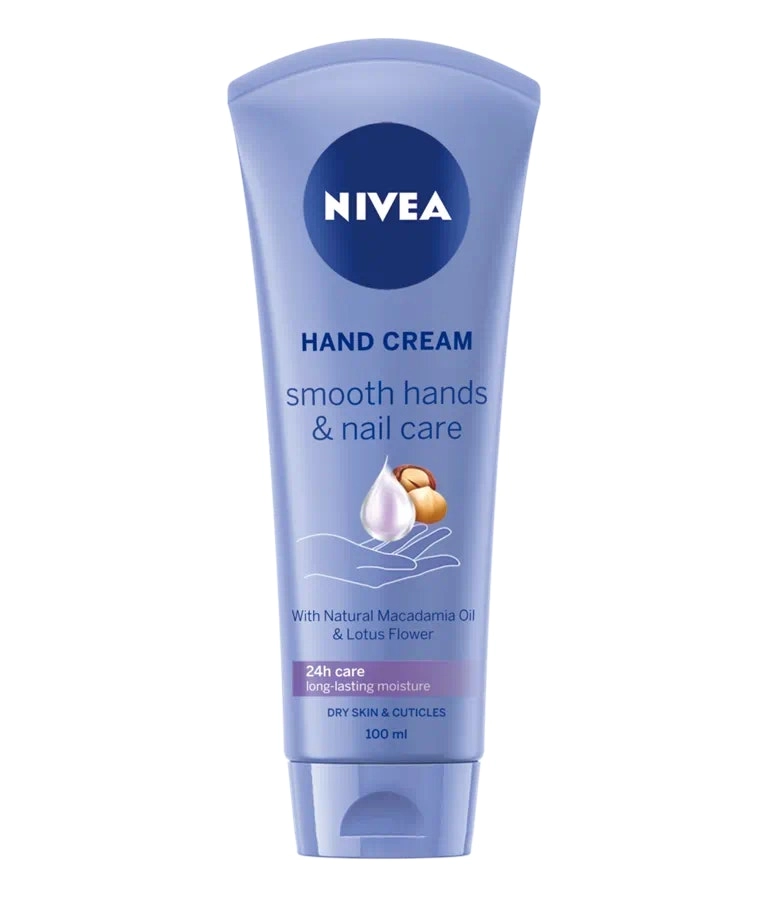 Nivea Smooth Hands & Nail Care Hand Cream 100ml