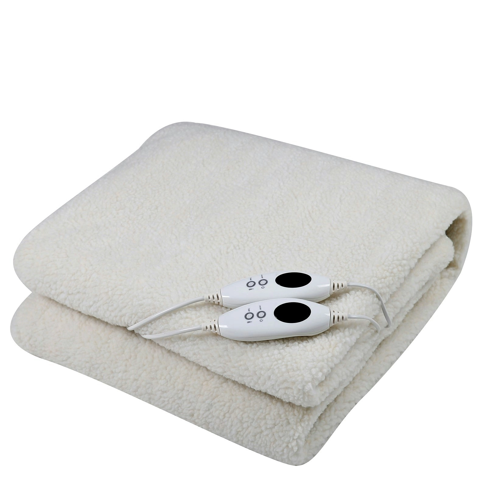 Royal Comfort Fleece Top Electric Blanket Fitted Heated Winter Underlay Washable