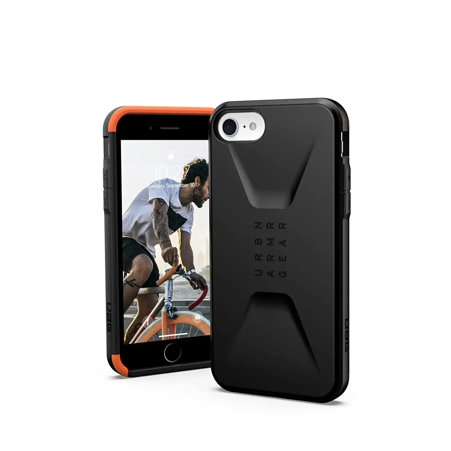 UAG Civilian Case For Apple Iphone Se - Black