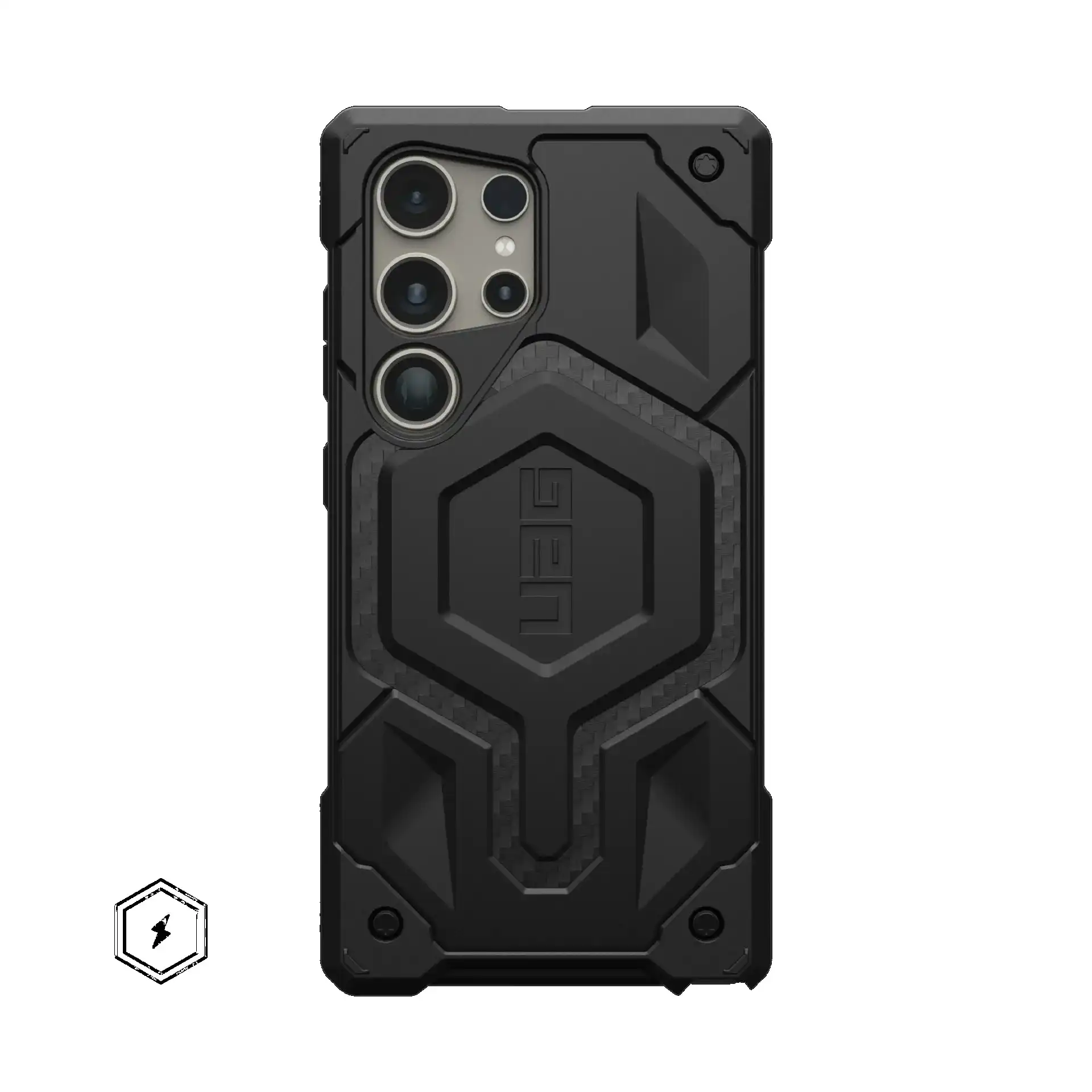 UAG Monarch Pro Case For Samsung Galaxy S24 Ultra - Carbon Fiber