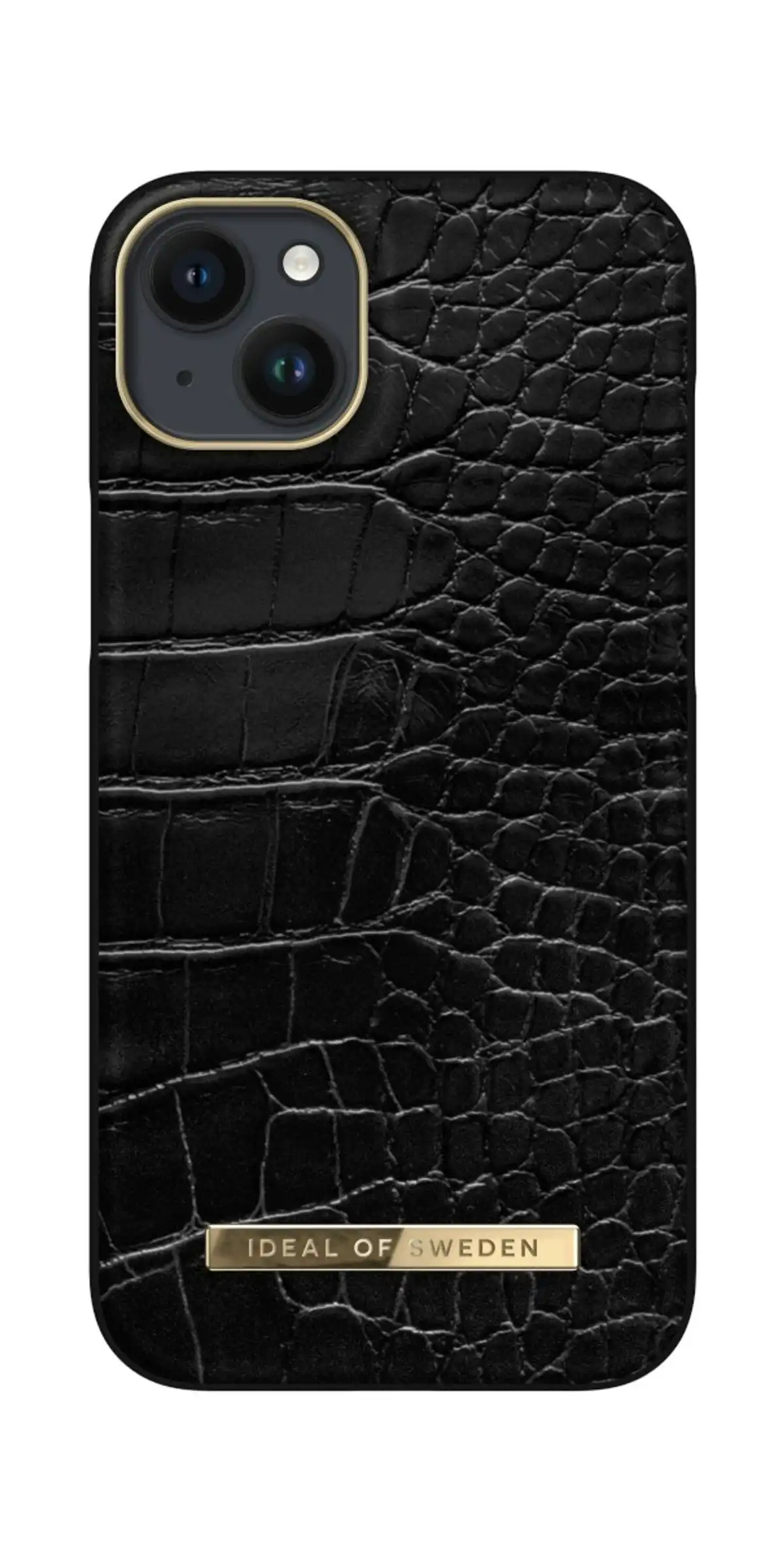 Ideal of Sweden Atelier Case For Apple Iphone 14 Plus - Neo Noir Croco