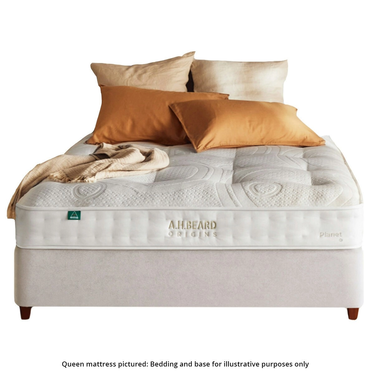 A.H. Beard Origins - Planet QI Medium Super King Mattress -