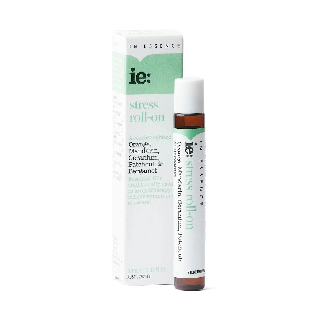 In Essence ie: Stress Essential Oil Roll On 10mL