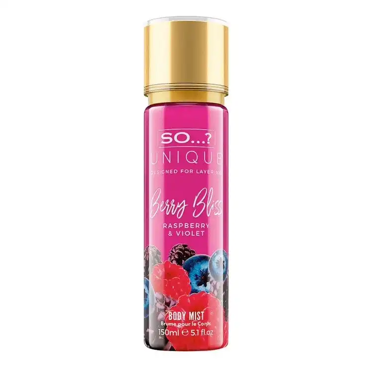 So...? Unique Berry Bliss Body Mist 150ml