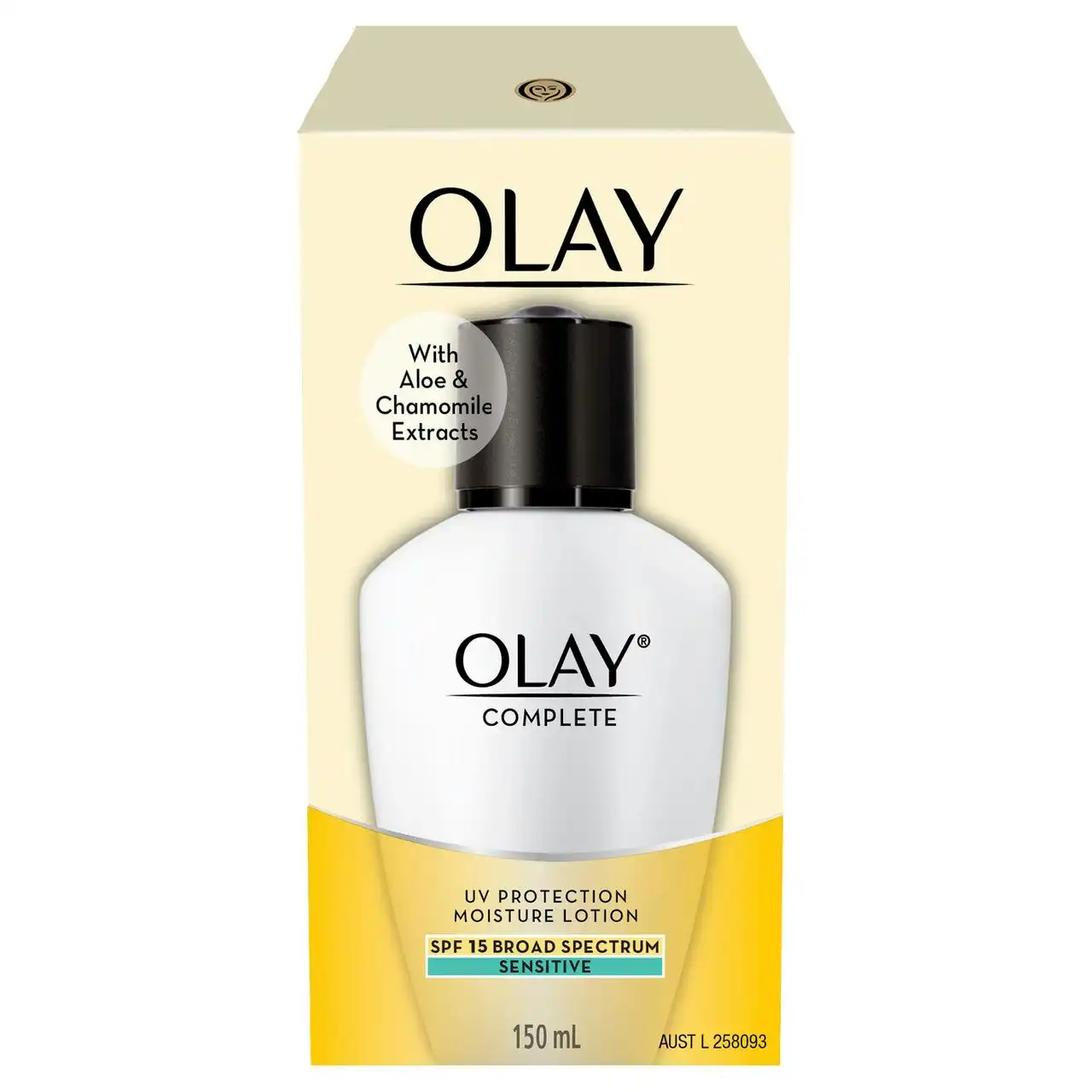 Olay Complete UV Protection Moisture Lotion Sensitive Spf 15 150 Ml