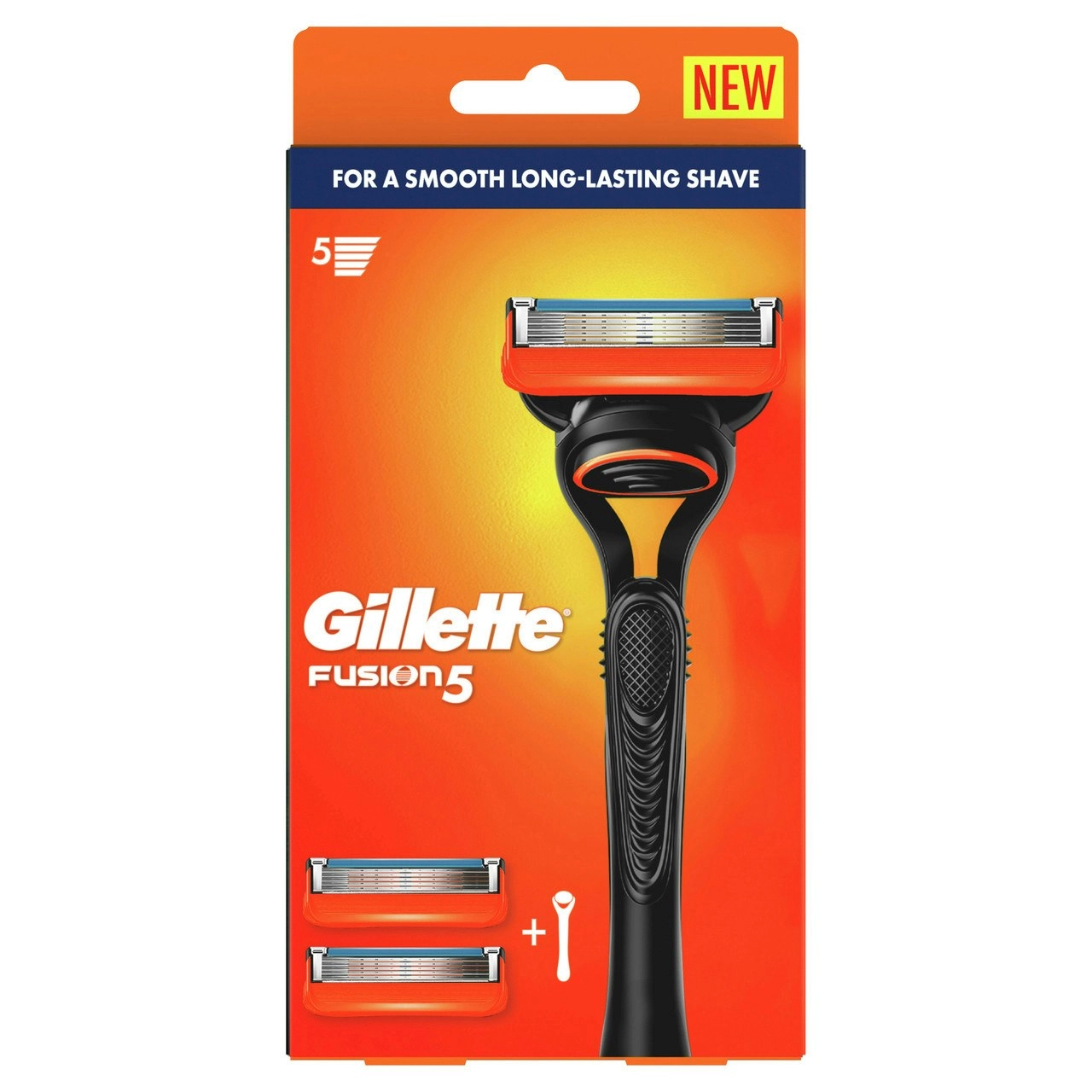 Gillette Fusion5 1 Razor + 2 Cartridges