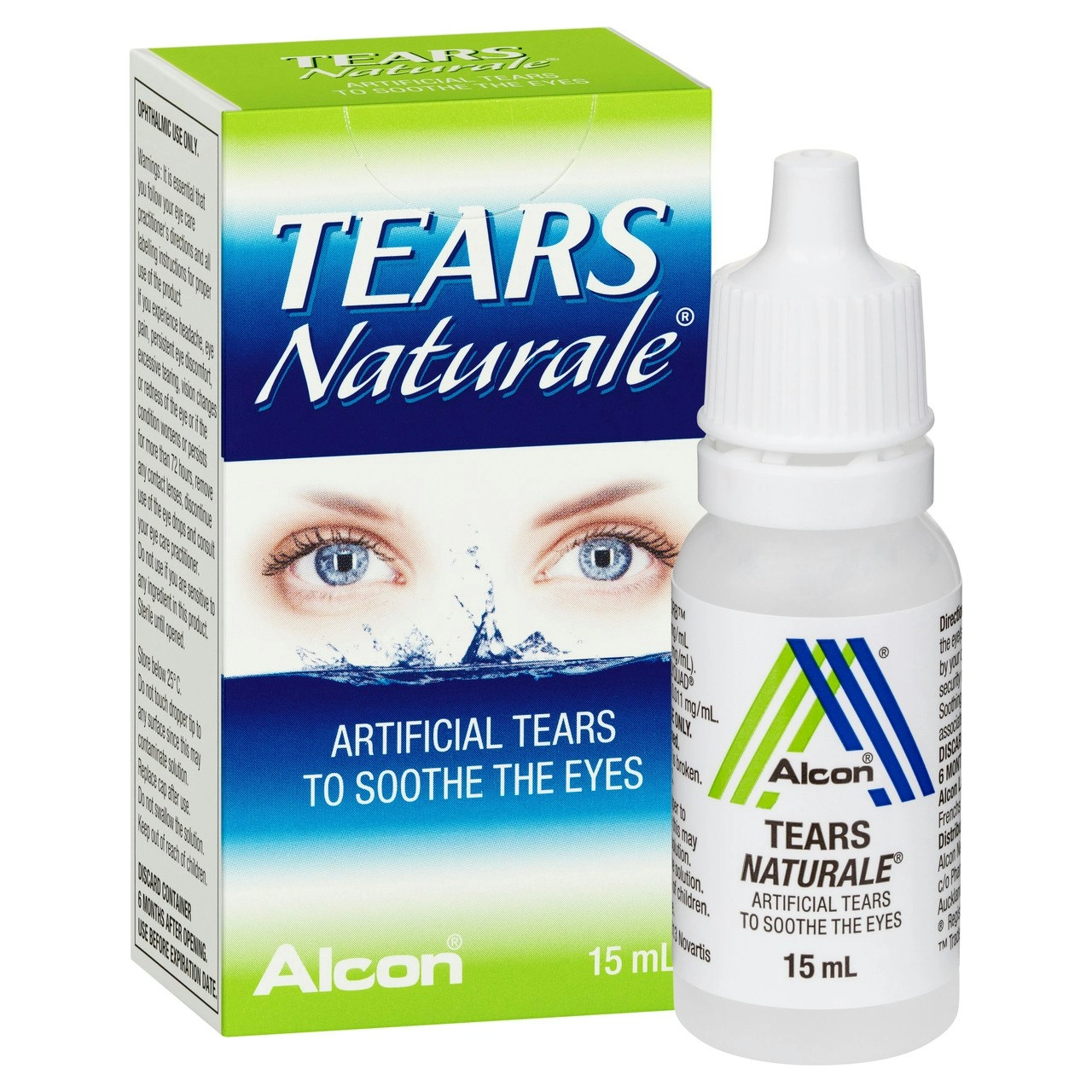 Tears Naturale 15ml Eye Drops