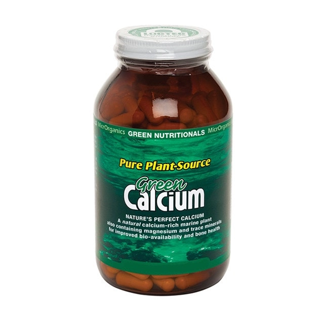 Green Nutritionals Pure Plant-Source Green Calcium 883mg Capsules 60