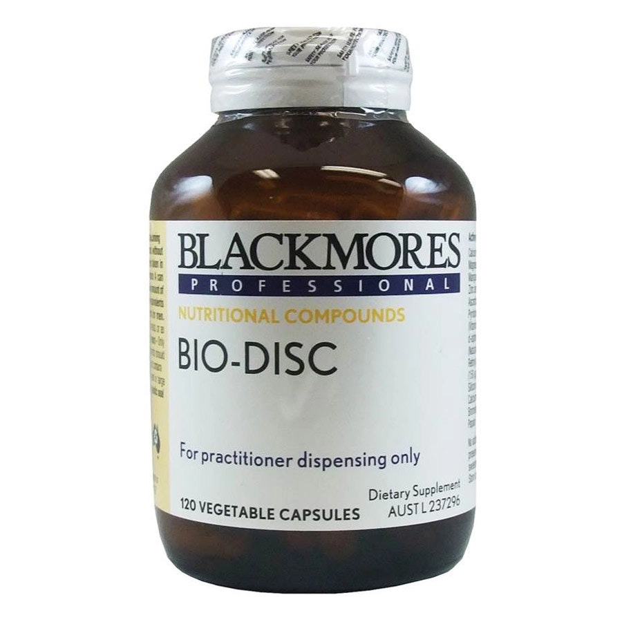 Blackmores Pro Nutritional Compounds BIO-DISC 120 Vegetable Capsules