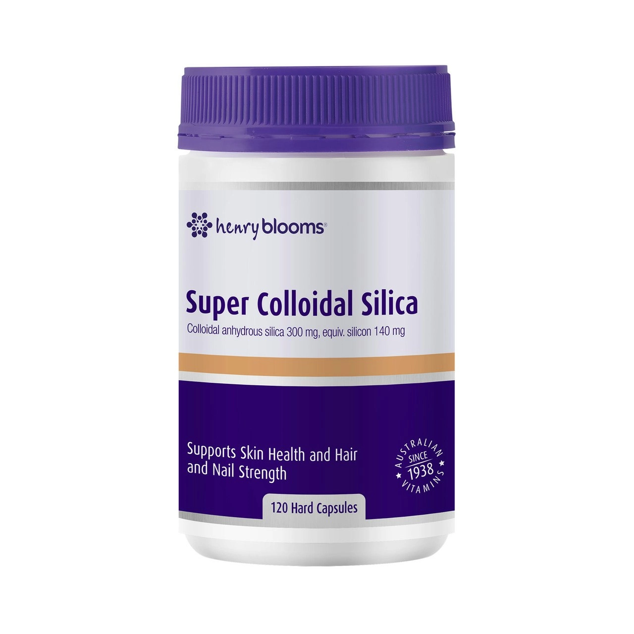 Henry Blooms Super Colloidal Silica Capsules 120