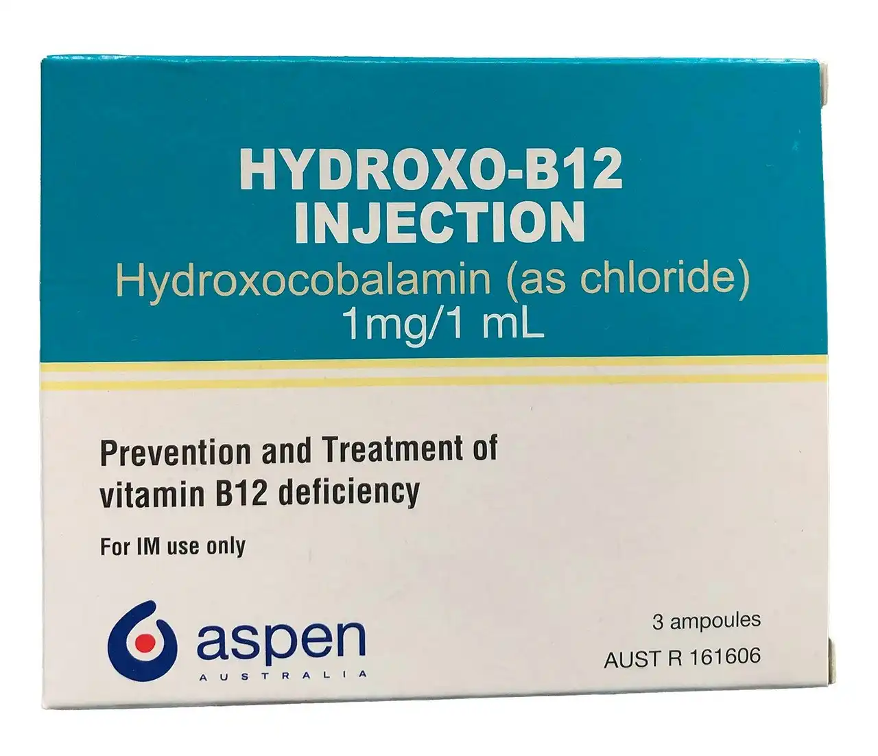 Hydroxo-B12 Injection 1mg/ml 3 Pack (Same as Neo-B12)