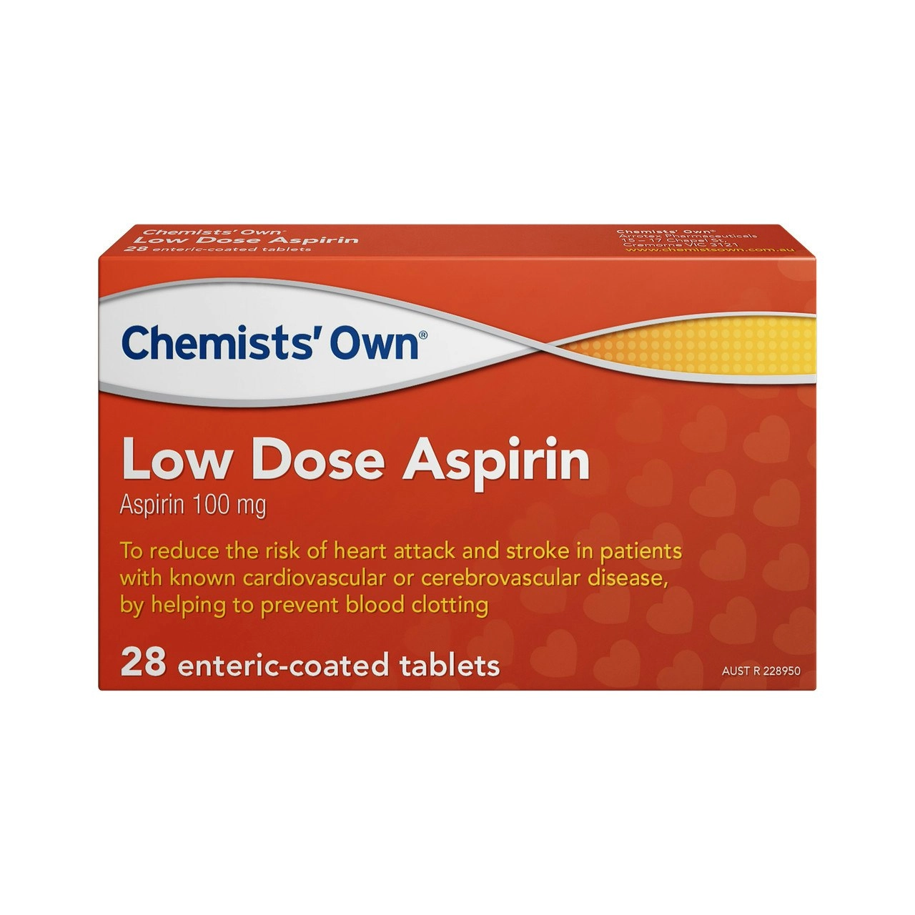 Chemists' Own Low Dose Aspirin Tablets 28