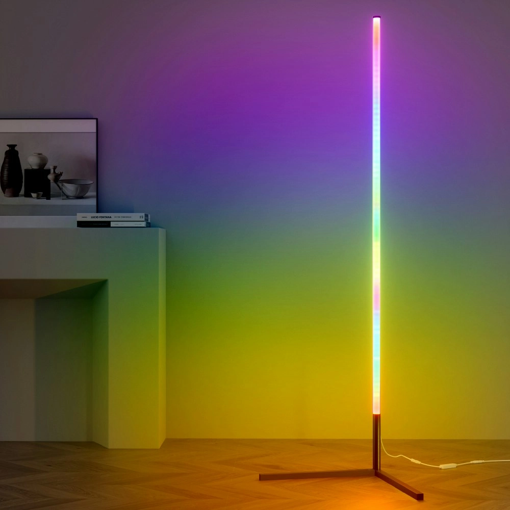 Artiss RGB LED Floor Lamp Remote Control Corner Light Stand Gaming Room 150CM