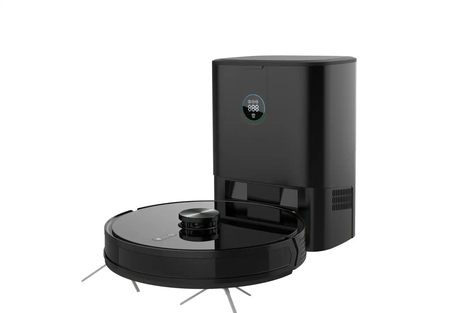 360 Degree LiDAR Scanning Robot Vacuum & Mop with Auto Disposal Station