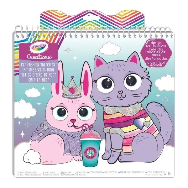 Crayola Creations Pets Fashion Sketch Set