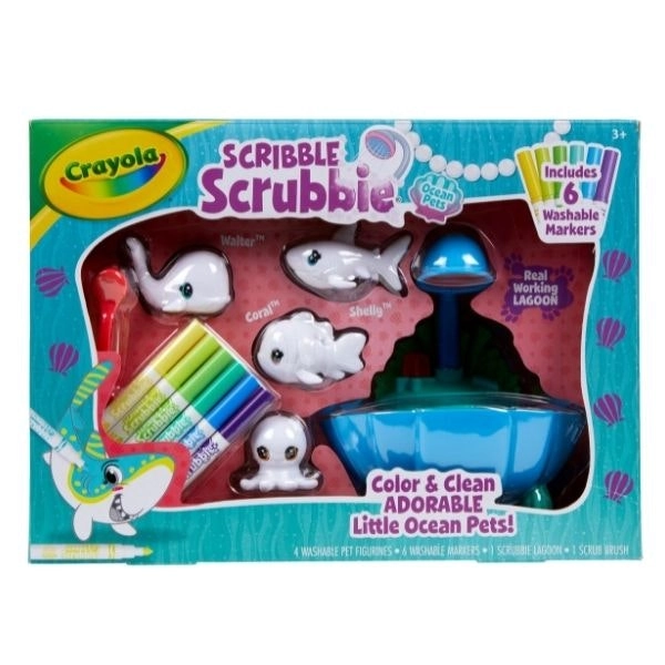 Scribble Scrubbie Ocean lagoon Playset