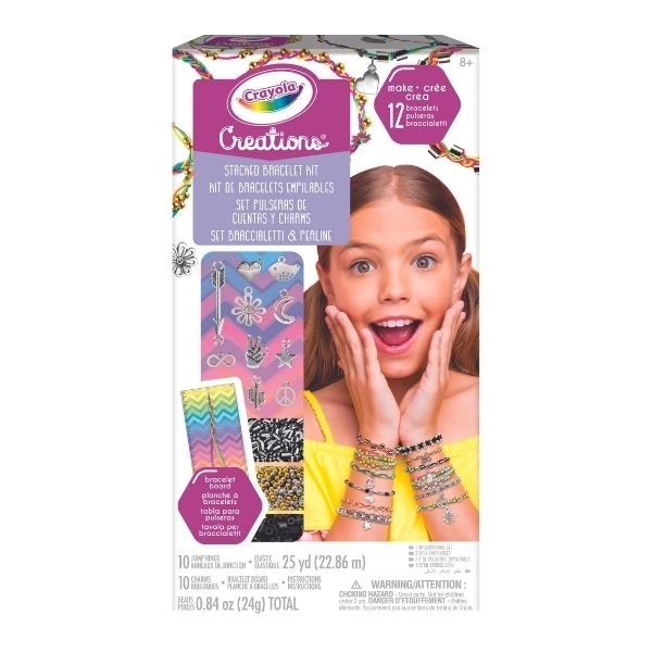 Crayola Creations Stacked Bracelet Kit