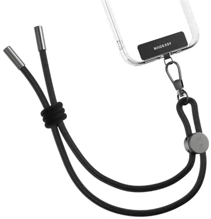 MagEasy Wrist Strap & Strap Card 6mm - Black