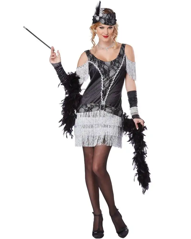 Razzle Dazzle 1920s Flapper Womens Costume