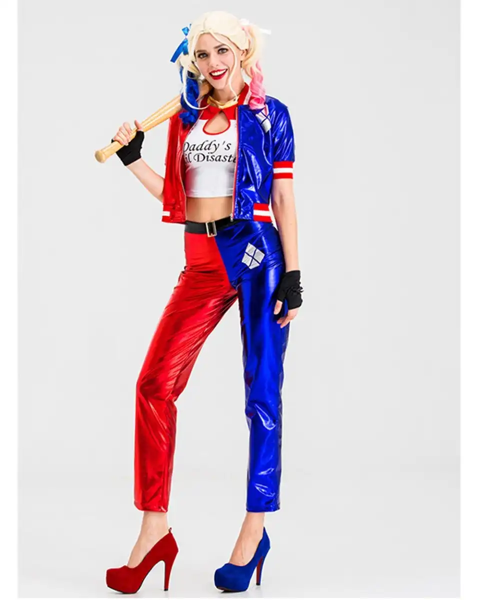 Harley Quinn Womens Cosplay Costume