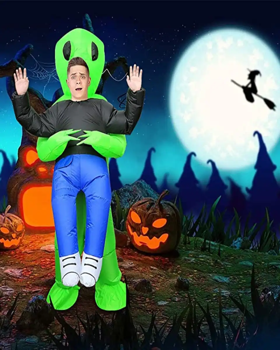 Inflatable Alien Adult Costume Suit