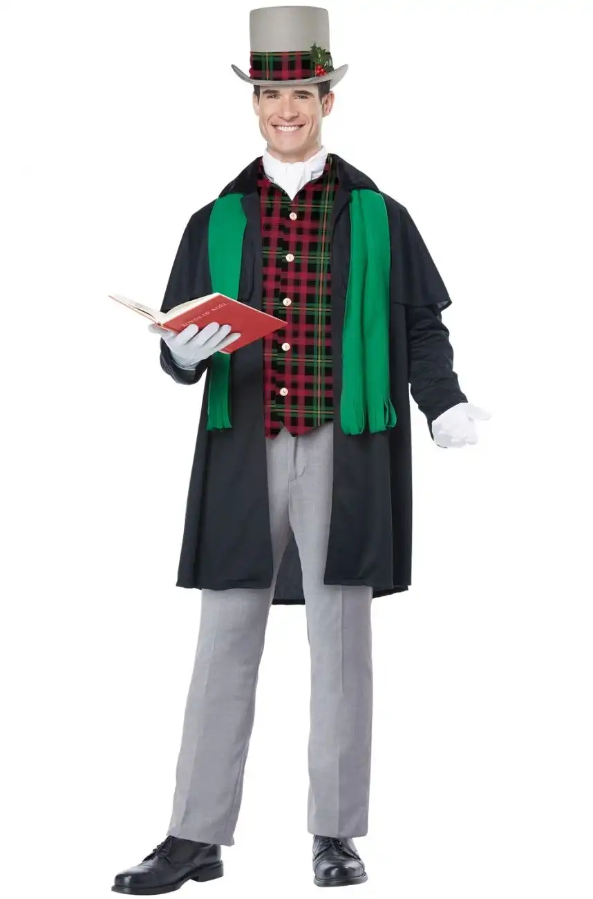 Holiday Caroler Mens Costume