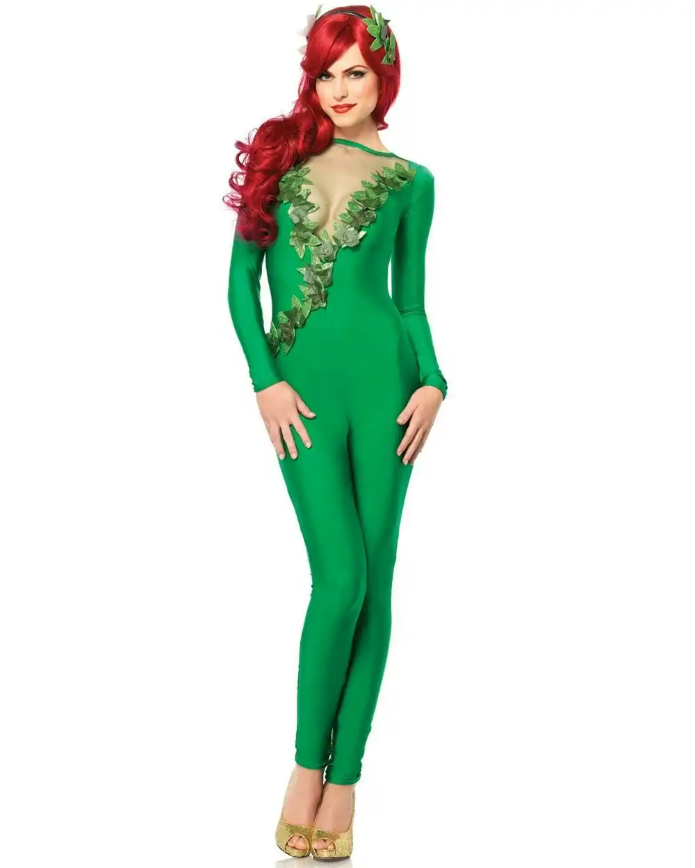 Leg Avenue Ivy Vixen Catsuit Womens Costume