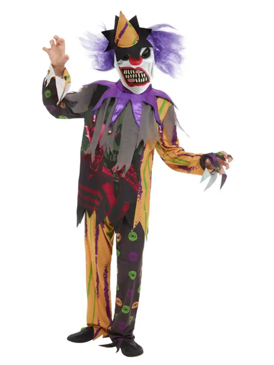 Scary Clown Halloween Child Costume