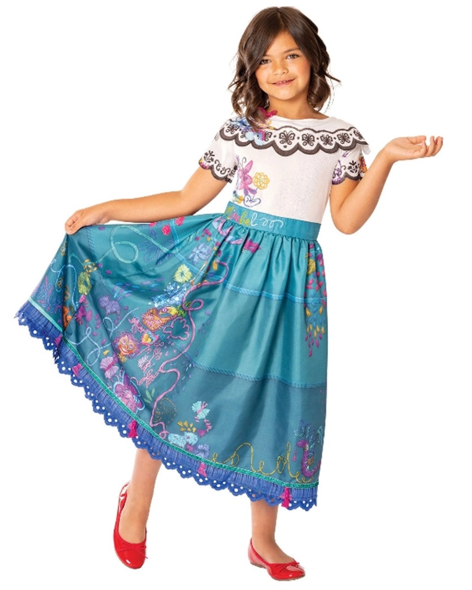 Deluxe Mirabel Encanto Girls Costume