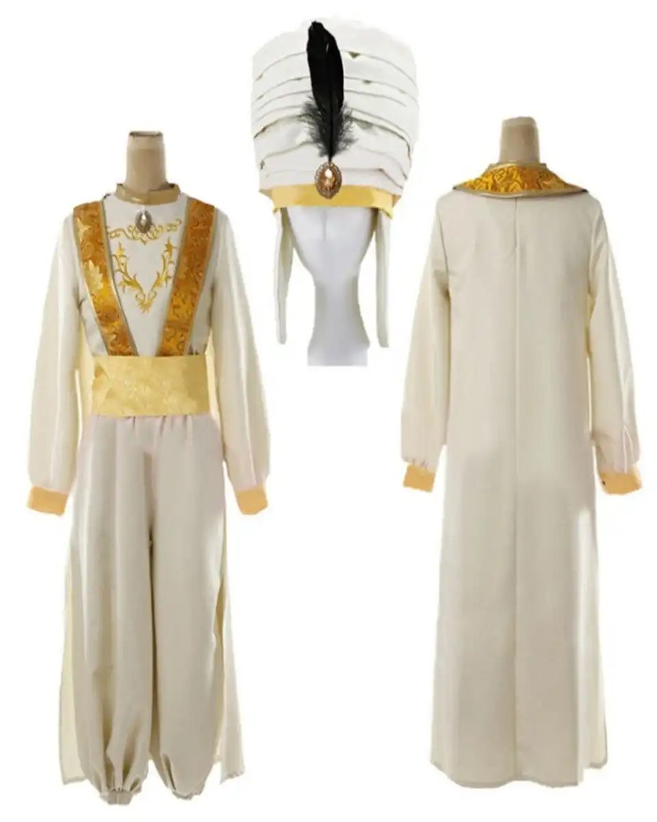 Prince Aladdin Lamp Cosplay Mens Costume