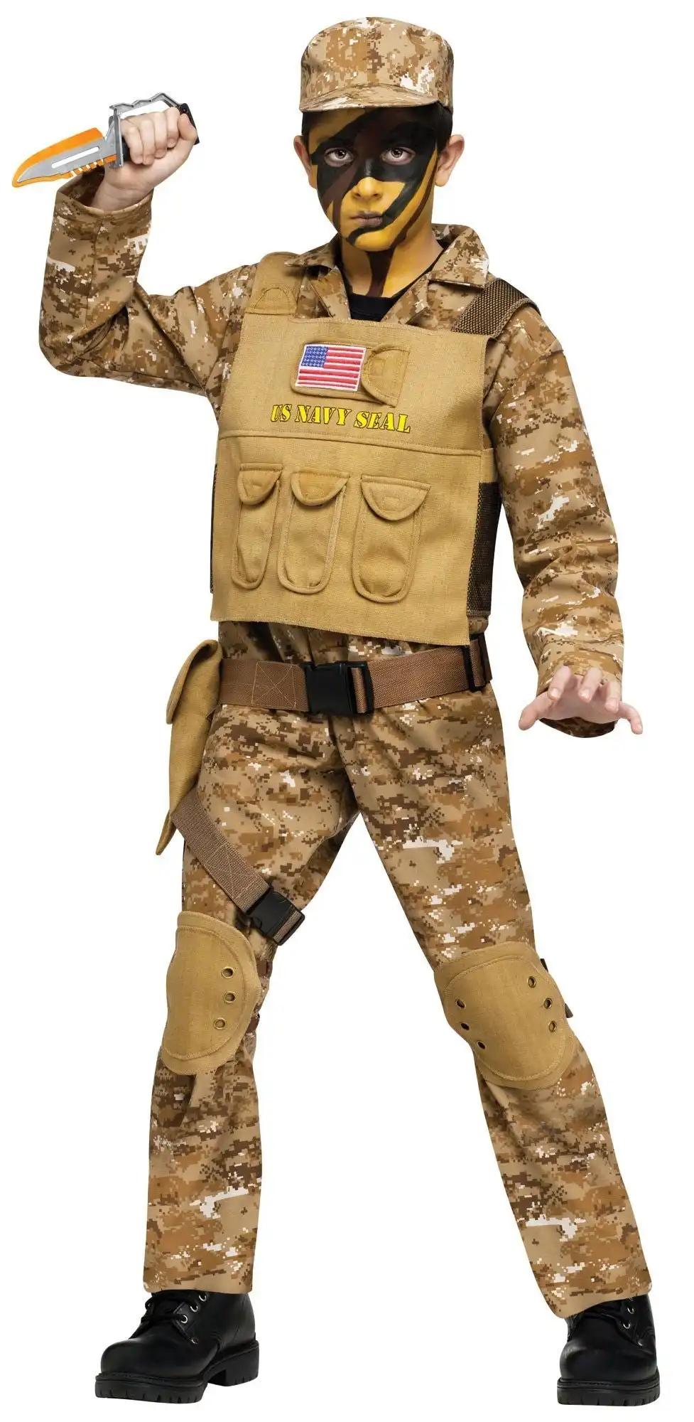 Navy Seals Soldier Boys Costume