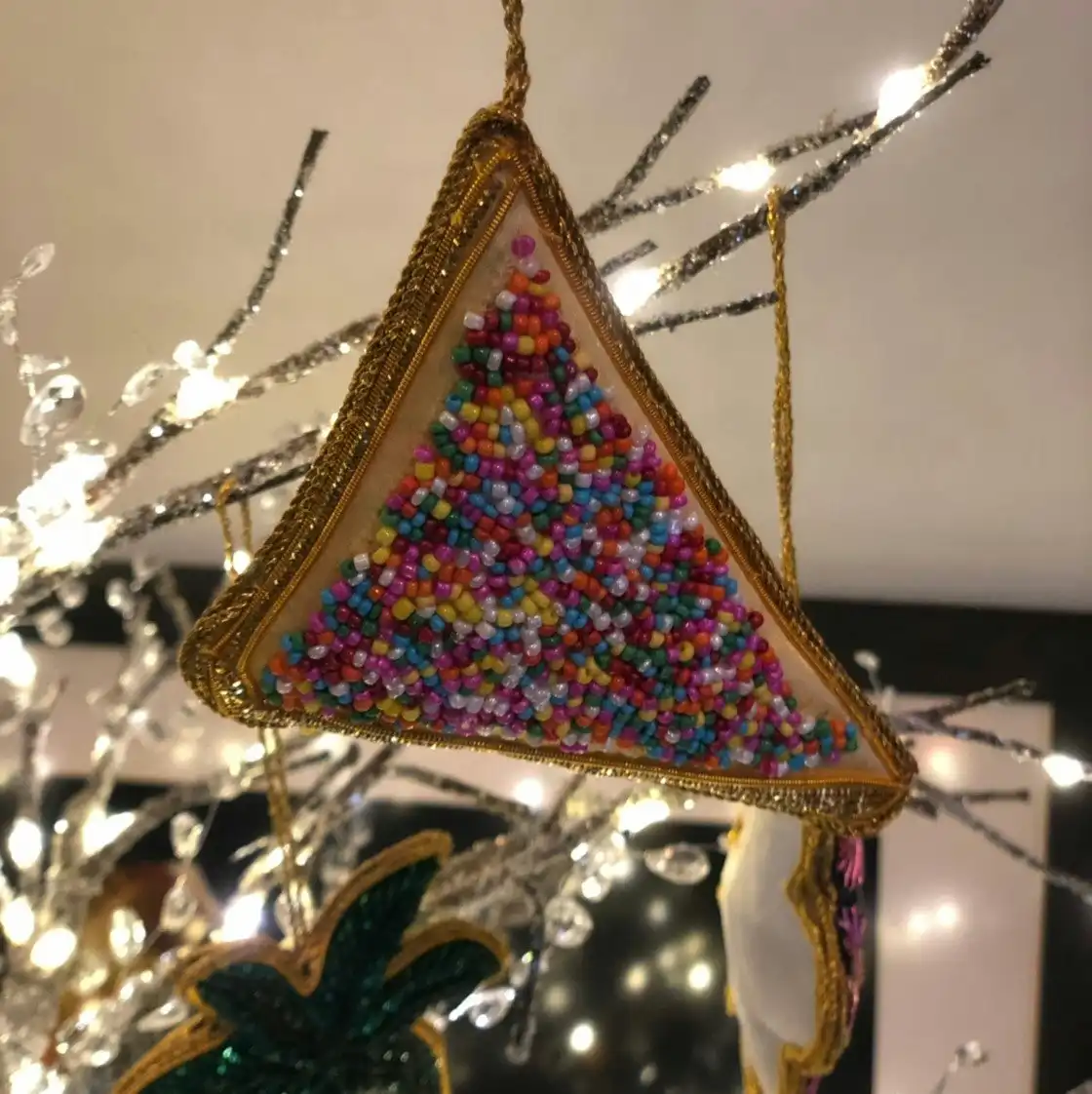 Belle Fairy Bread Sequin Hanging Decoration