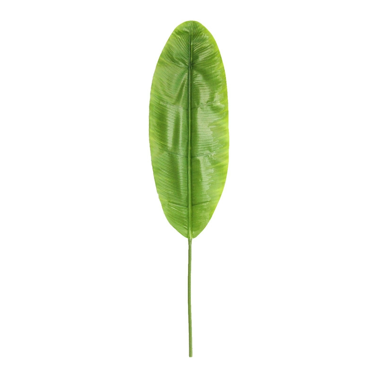 Artificial Green Banana Leaf Stem 75cm